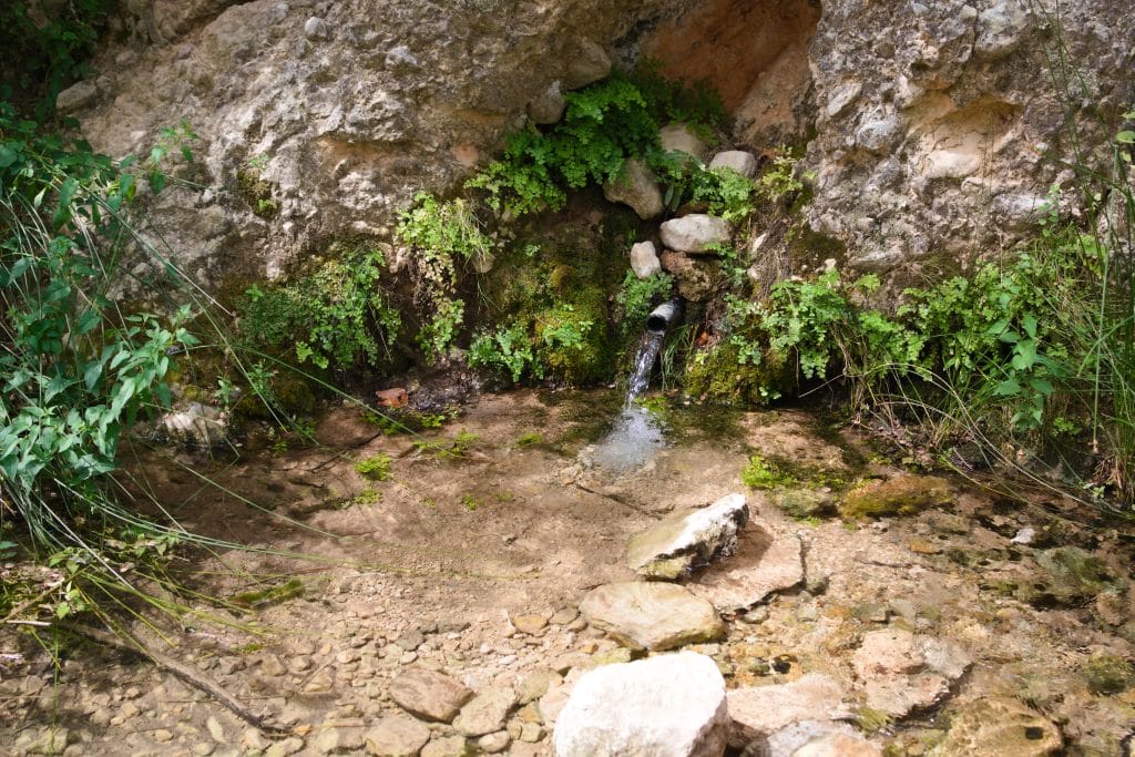 Fuente de agua castel de Cabra