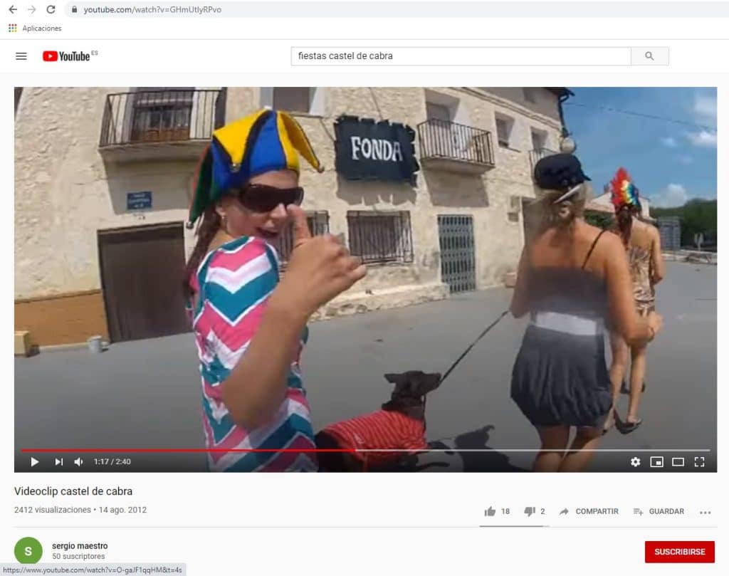 Música en fiestas